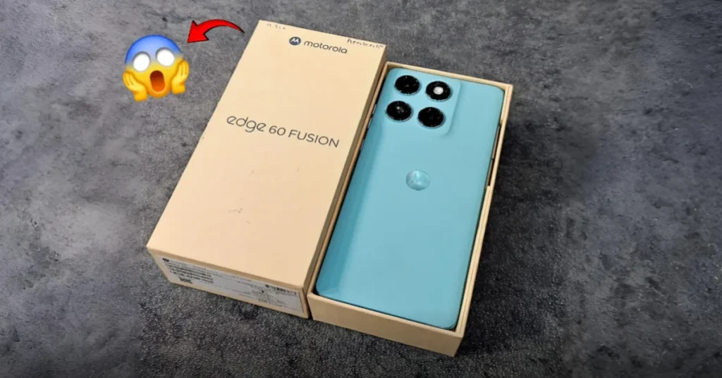 Motorola Edge 60 Fusion design