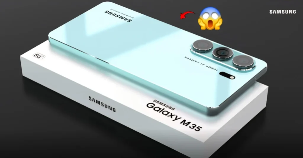 Samsung Galaxy M35 5G design
